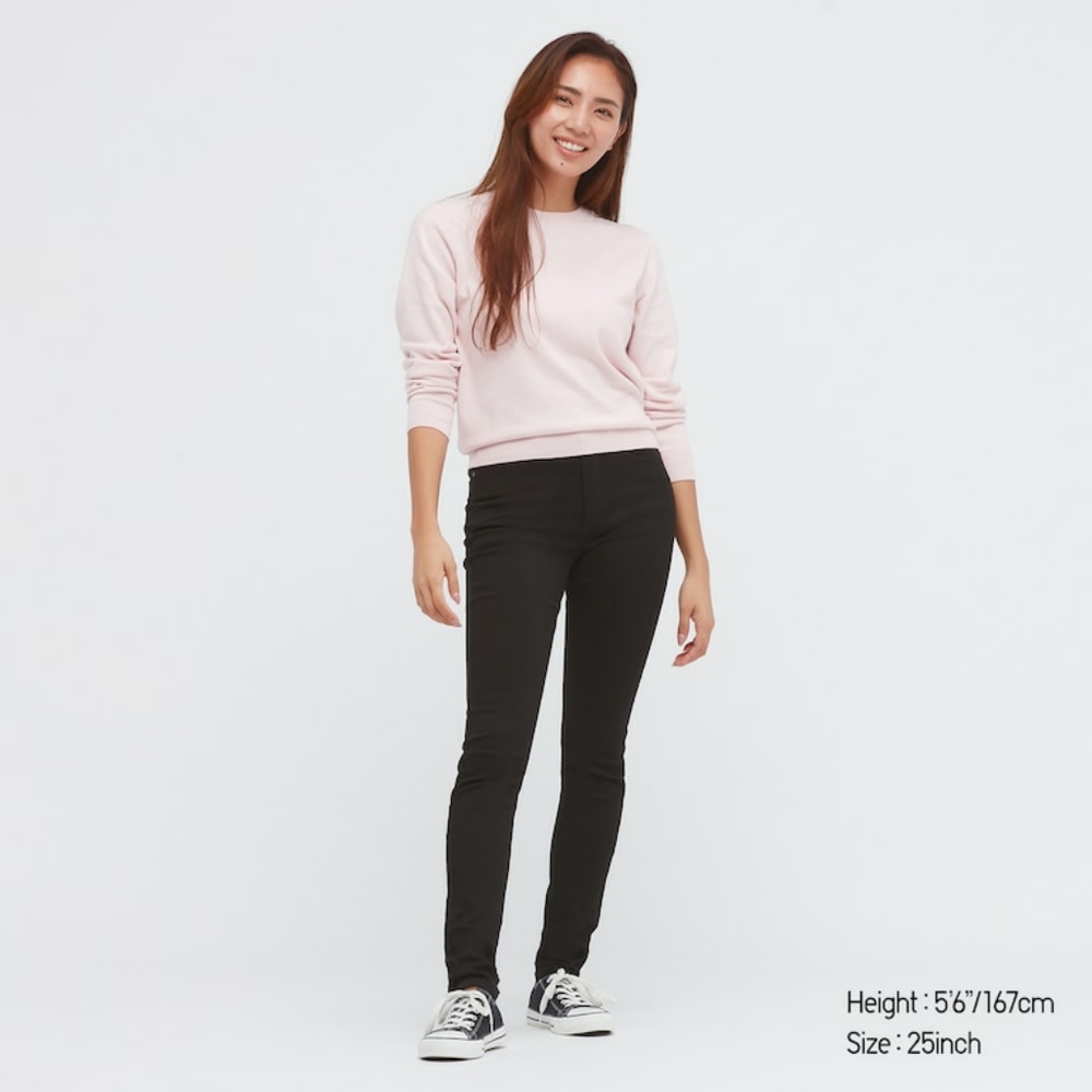 Uniqlo Skinny Stretch Black Jean Pant